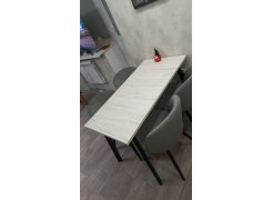 Стул на металлокаркасе Gabi 1 gray / black фото покупателя 61