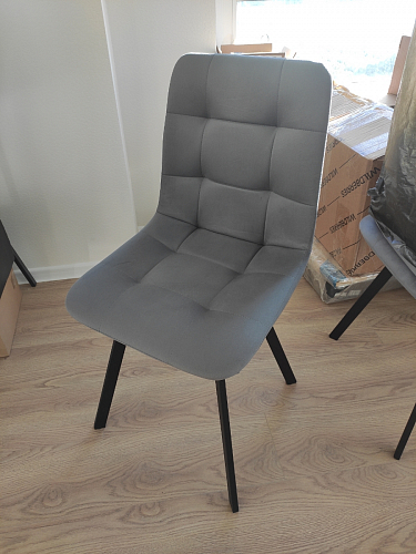 Стул на металлокаркасе Чилли зеленый / белый каркас фото покупателя 158