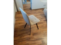 Стул на металлокаркасе Чилли горчичный / белый фото покупателя 457