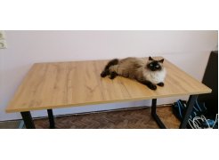 Стол Лота Лофт 120 25 мм сабия / черный матовый фото покупателя 326