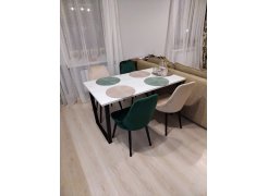 Стол Лота Лофт 120 25 мм сабия / черный матовый фото покупателя 524