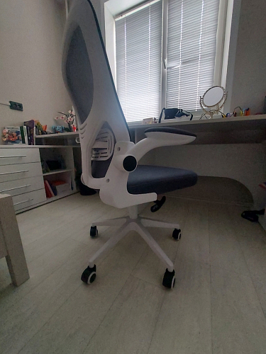 Компьютерное кресло Konfi dark gray / pink / white фото покупателя 23