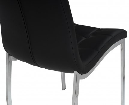 Стул на металлокаркасе DC2-092-2 черный