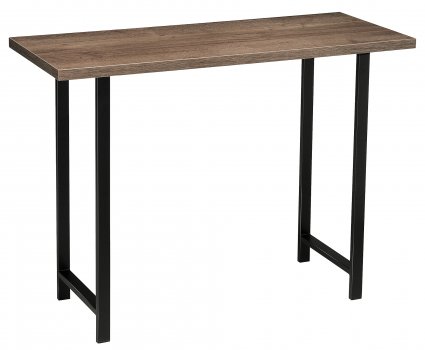 Консольный столик Пегас дуб галифакс / черный матовый