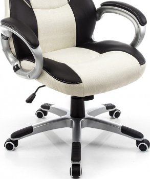 Компьютерное кресло Navara кремовое / черное