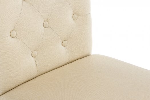 Стул Menson dark walnut / fabric cream