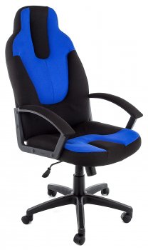 Компьютерное кресло Нэо 3 черно-синее
