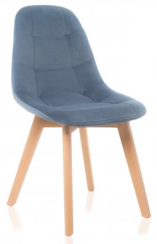 Деревянный стул Filip blue