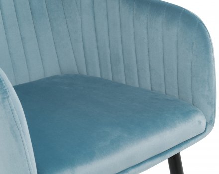 Стул на металлокаркасе Slam синий