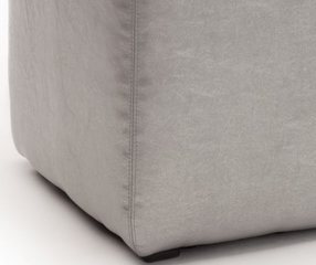 Пуф Эхо 4 серебристый