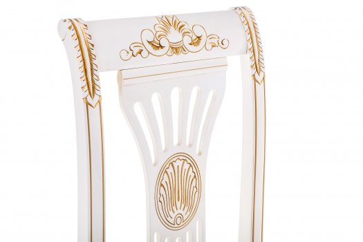 Стул Roy W/З молочный / патина