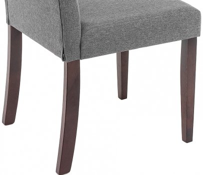 Стул Amelia dark walnut / fabric grey