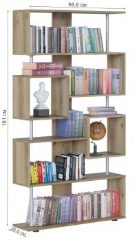 Стеллаж СТ-2 дуб делано