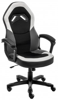 Компьютерное кресло Ultra черное / белое