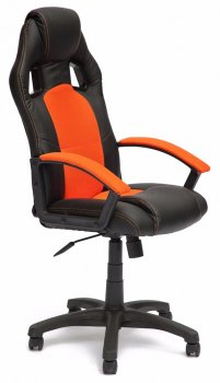 Кресло компьютерное Driver черный / оранжевый