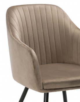 Стул на металлокаркасе Slam champagne