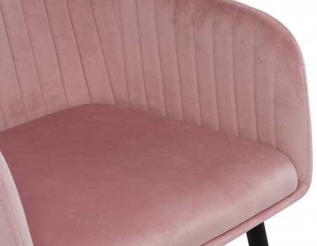 Стул на металлокаркасе Slam розовый